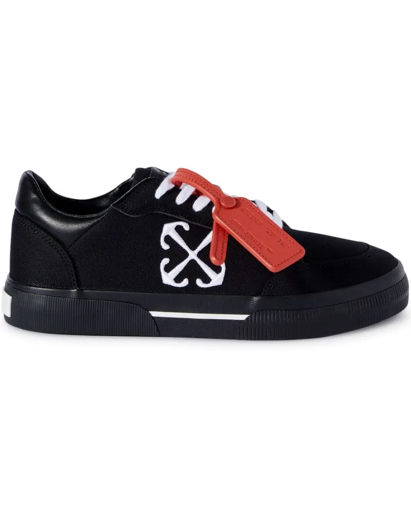 OFF-WHITE New Low Vulcanized Sneakers Schwarz