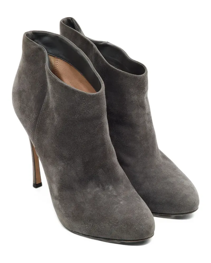 Gianvito Rossi platform ankle boots - Grau Grau