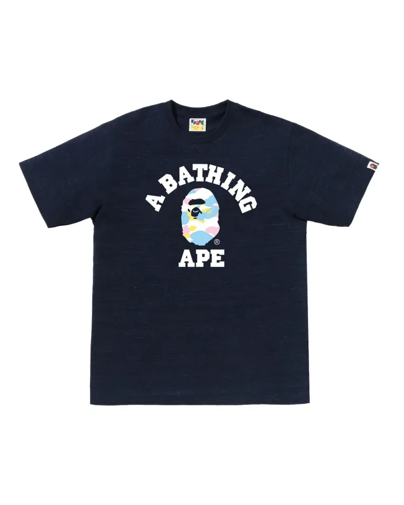 BAPE graphic T-shirt - Blau Blau