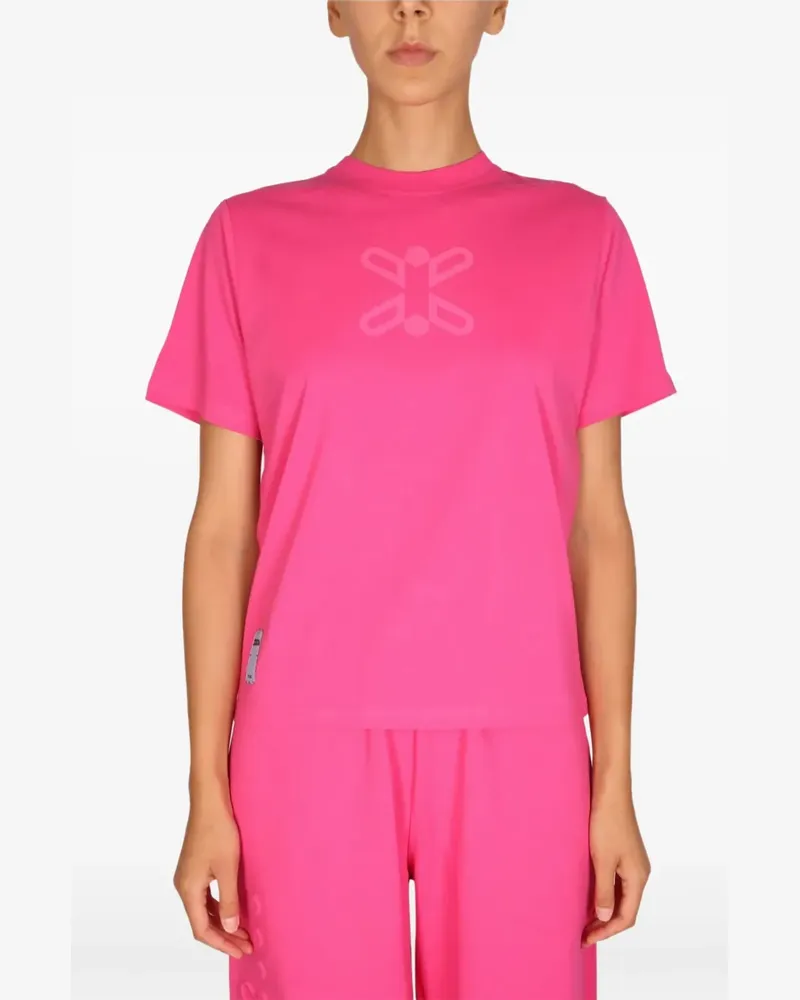 McQ T-Shirt mit Logo - Rosa Rosa