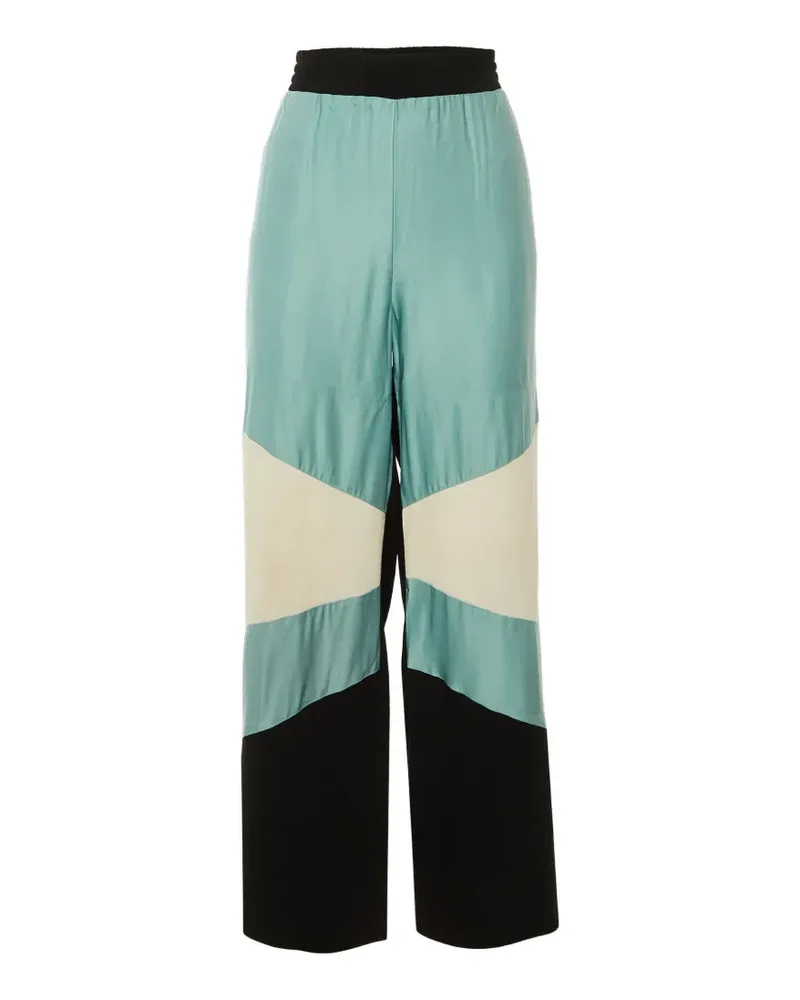 Maje Parme Hose mit weitem Bein - Schwarz Schwarz