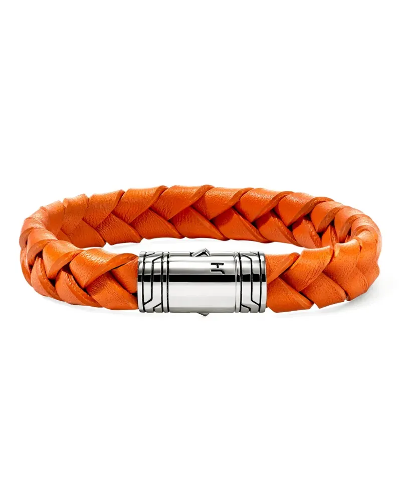 John Hardy leather bracelet - Orange Orange