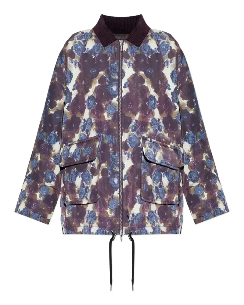 Baum und Pferdgarten Boline Jacke mit Blumenprint - Violett Violett