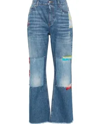 Marni Gerade Jeans Blau