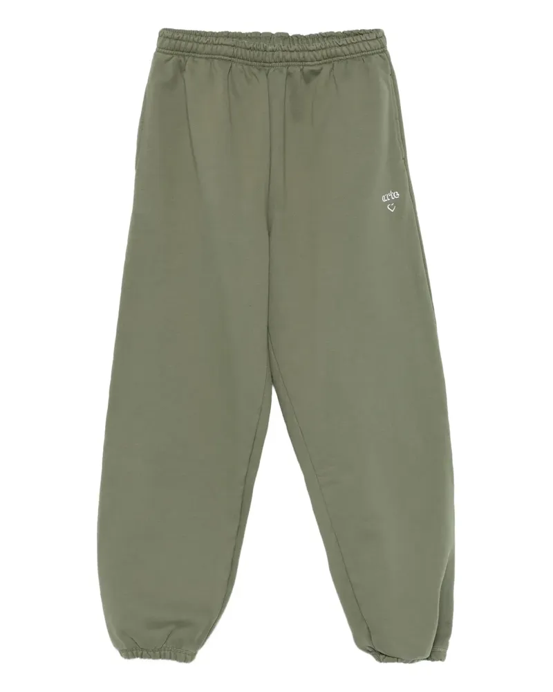 Arte Antwerp Jogginghose mit Logo-Stickerei - Grün Grün