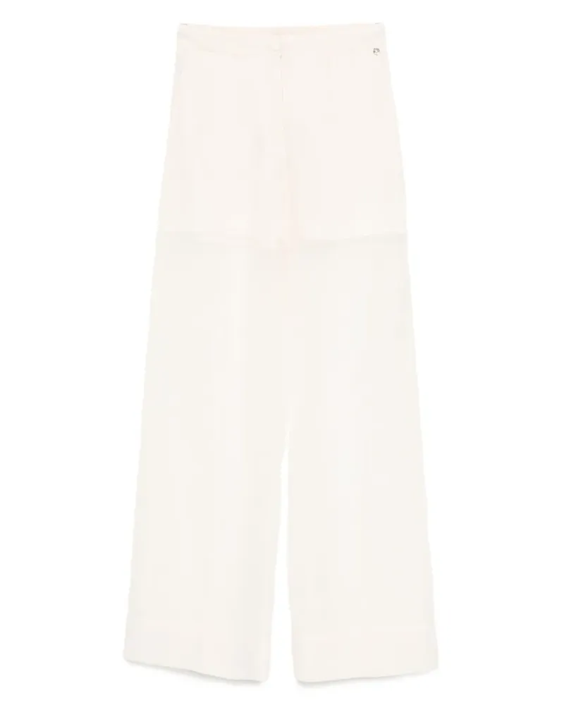 Liu Jo Hose mit transparenten Einsätzen - Nude Nude