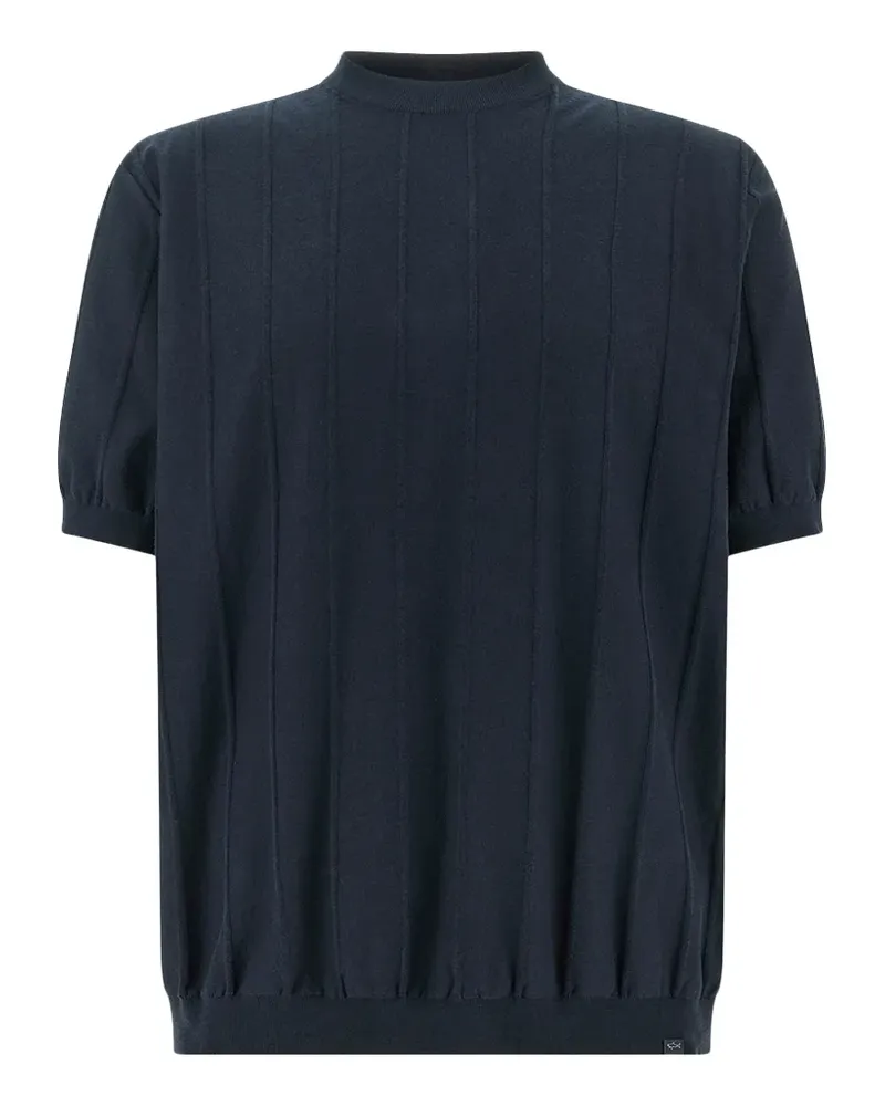 Paul & Shark T-Shirt mit Rundhalsausschnitt - Blau Blau
