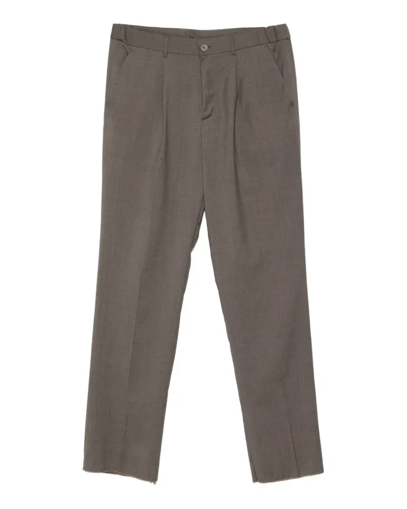 Hevò Torrecanne pleated trousers - Grau Grau
