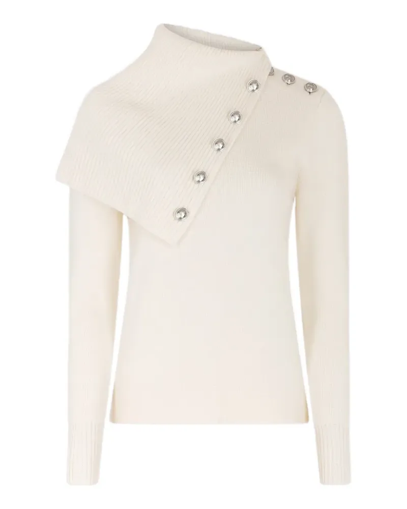 Paco Rabanne Temporary Wollpullover - Weiß Weiß