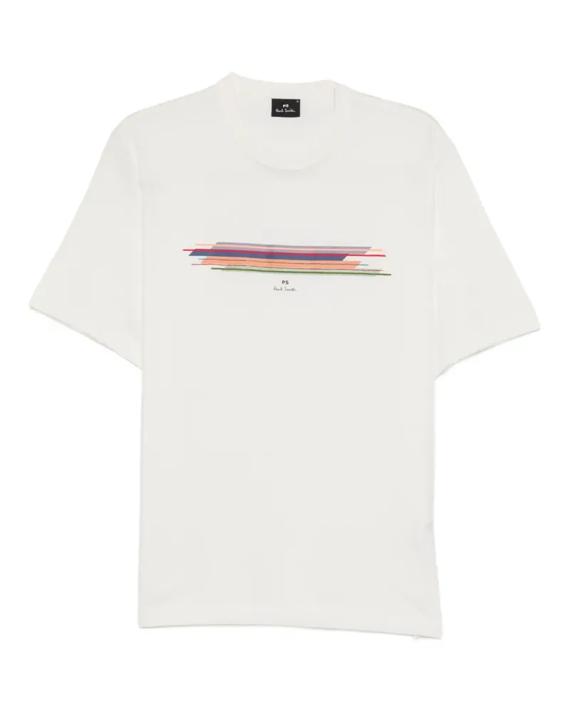 Paul Smith T-Shirt mit grafischem Print - Nude Nude
