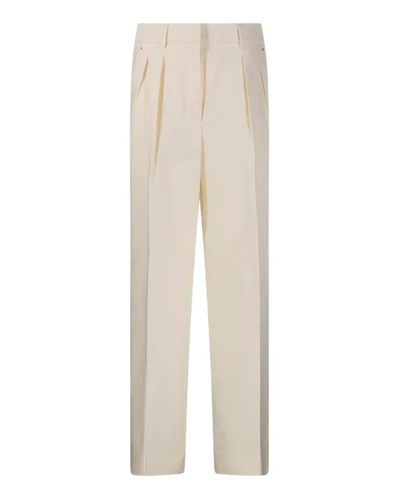 Moncler Plissierte Hose - Nude Nude