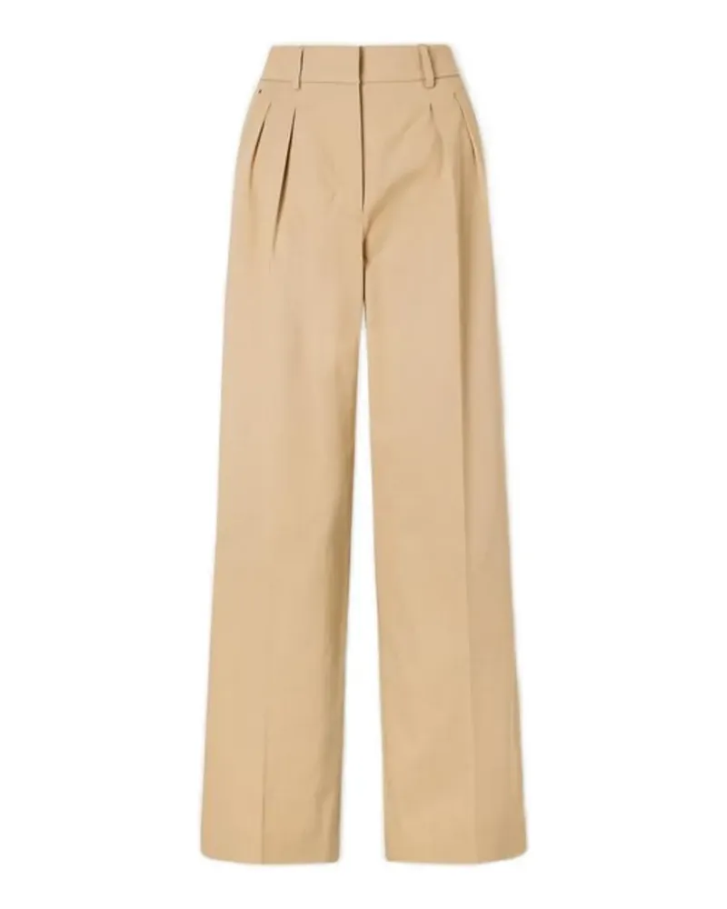 Moncler Hose mit weitem Bein - Nude Nude
