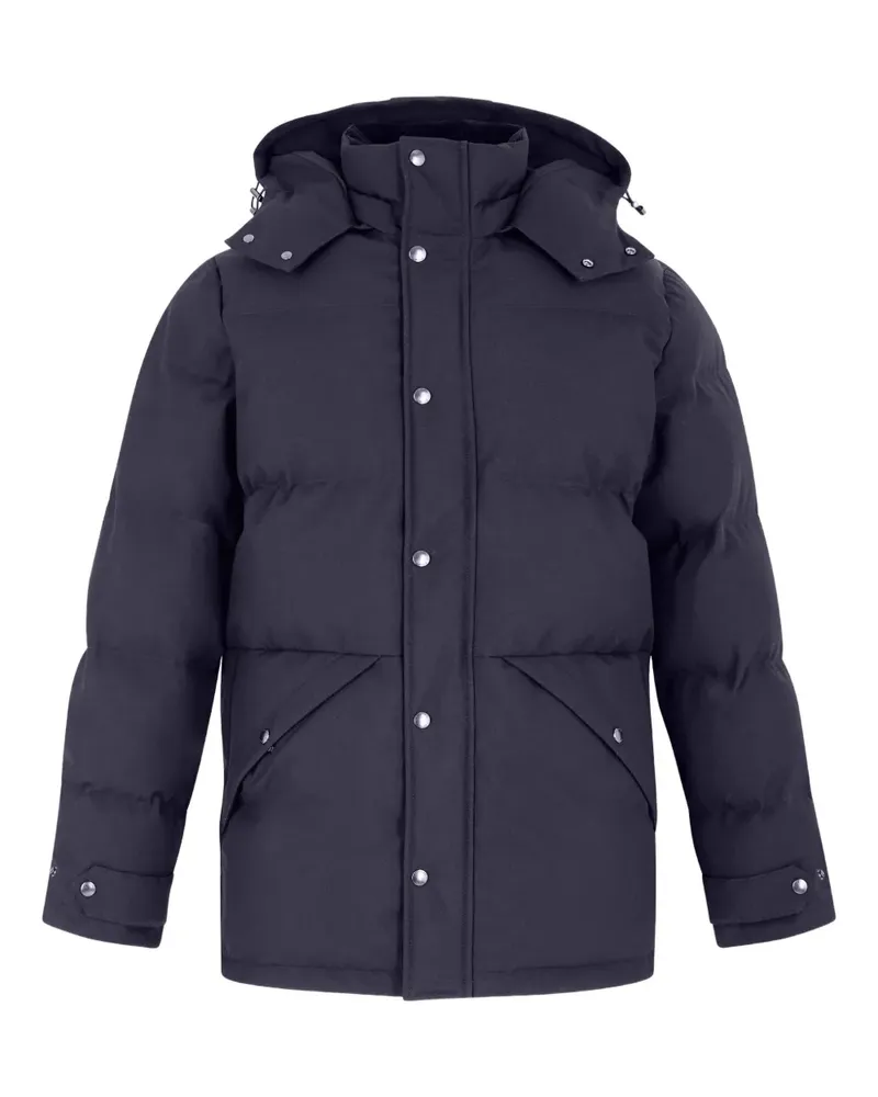 FURSAC Gesteppte Kapuzenjacke - Blau Blau