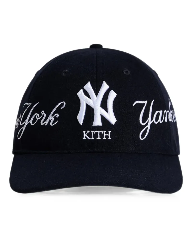 KITH New York Yankees K Clean Up Baseballkappe - Schwarz Schwarz