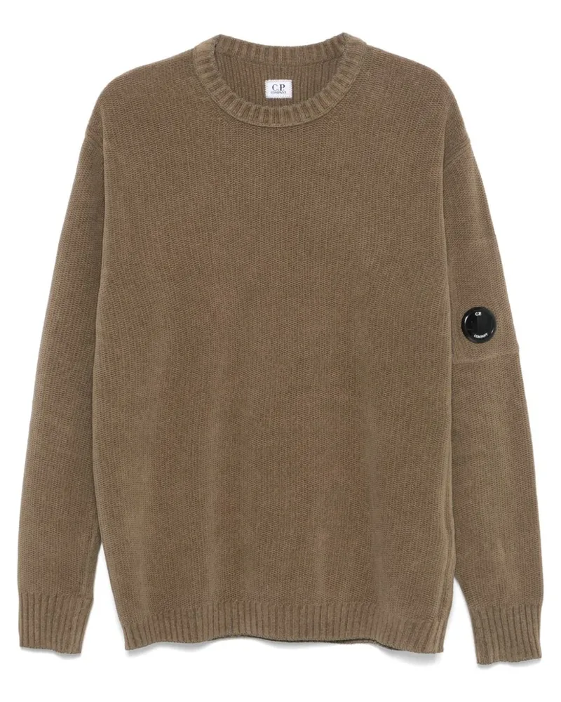 C.P. Company Pullover aus Chenille - Grün Grün