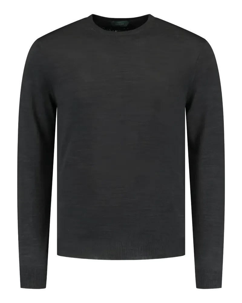 Zanone Pullover mit Rundhalsausschnitt - Grau Grau