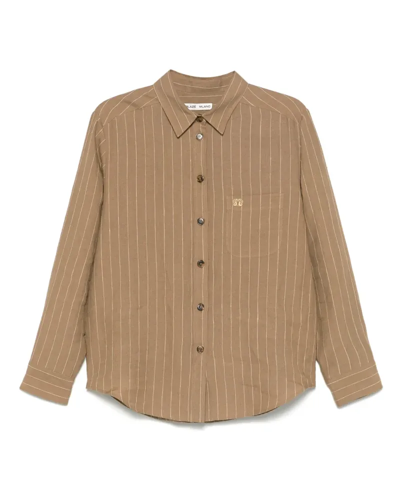 Blazé Milano Heretique Anabas Hemd - Braun Braun