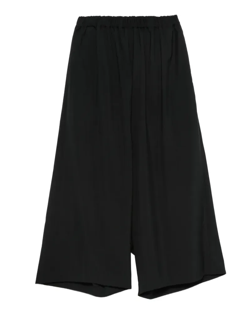Comme des Garçons Hose mit elastischem Bund - Schwarz Schwarz