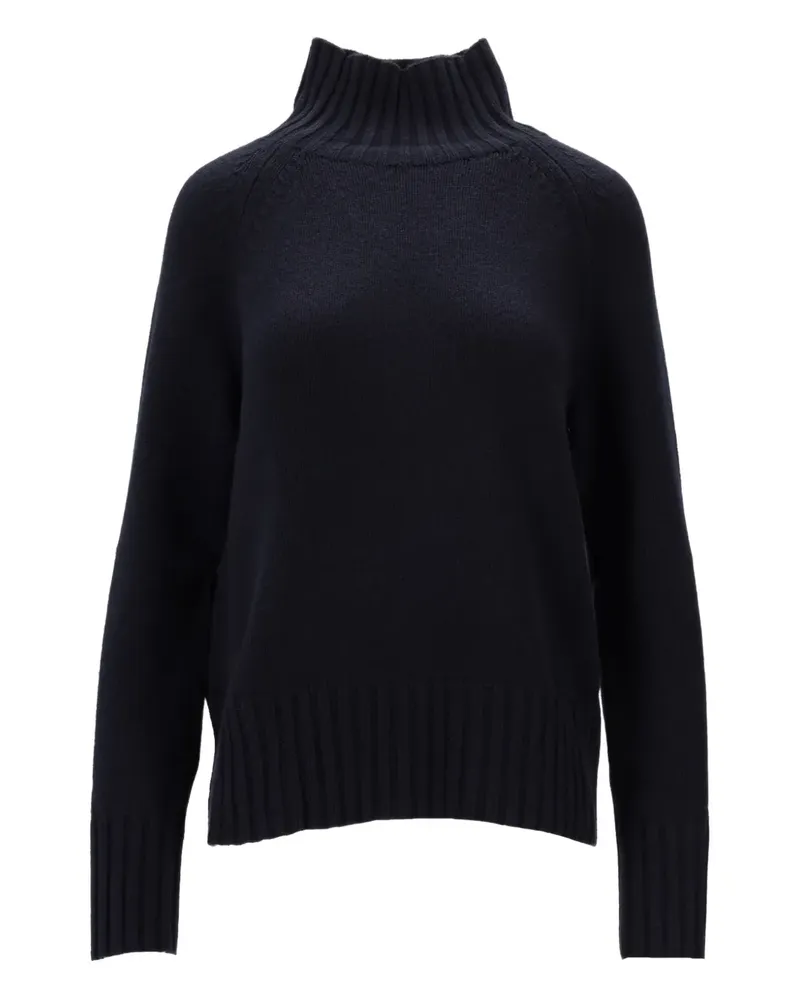 Max Mara Max Mara ribbed high-neck sweater - Blau Blau