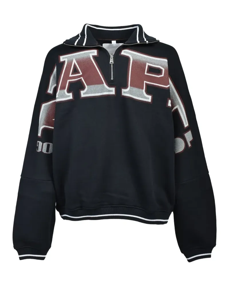 Napa By Martine Rose x PDF Napapijiri Pullover mit grafischem Print - Schwarz Schwarz