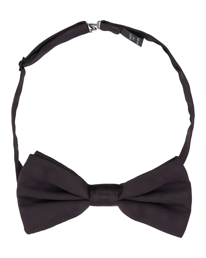 Dolce & Gabbana Jacquard-Krawatte mit Polka Dots - Schwarz Schwarz