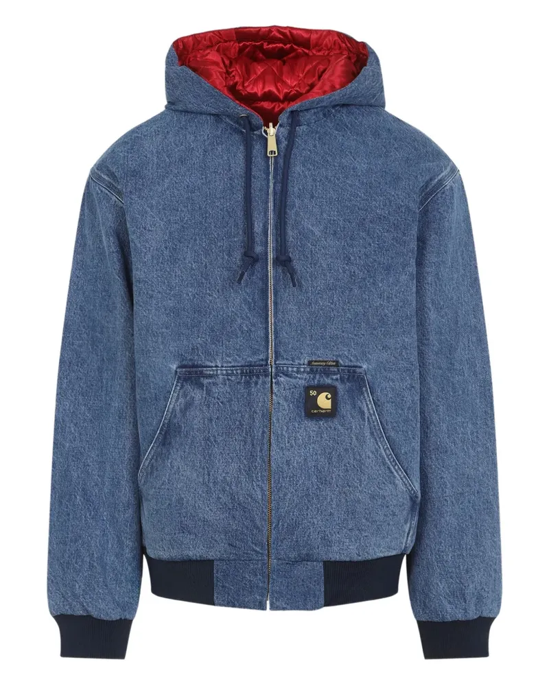 Carhartt WIP long-sleeve hoddie - Blau Blau