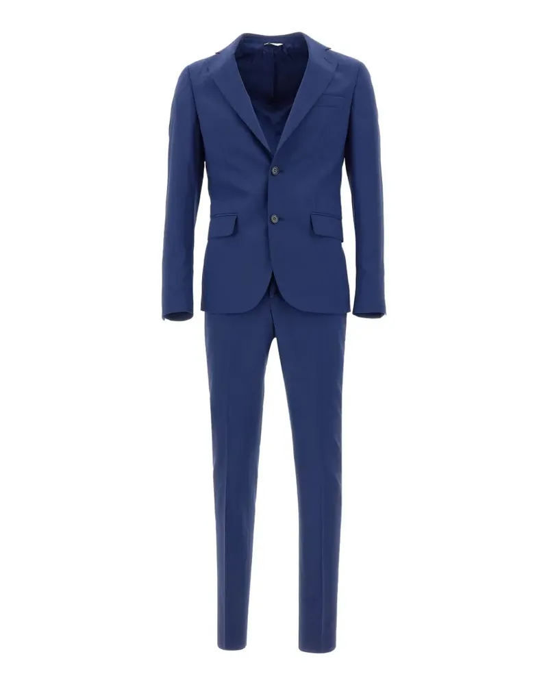 Brian Dales slim-fit single breasted suit - Blau Blau