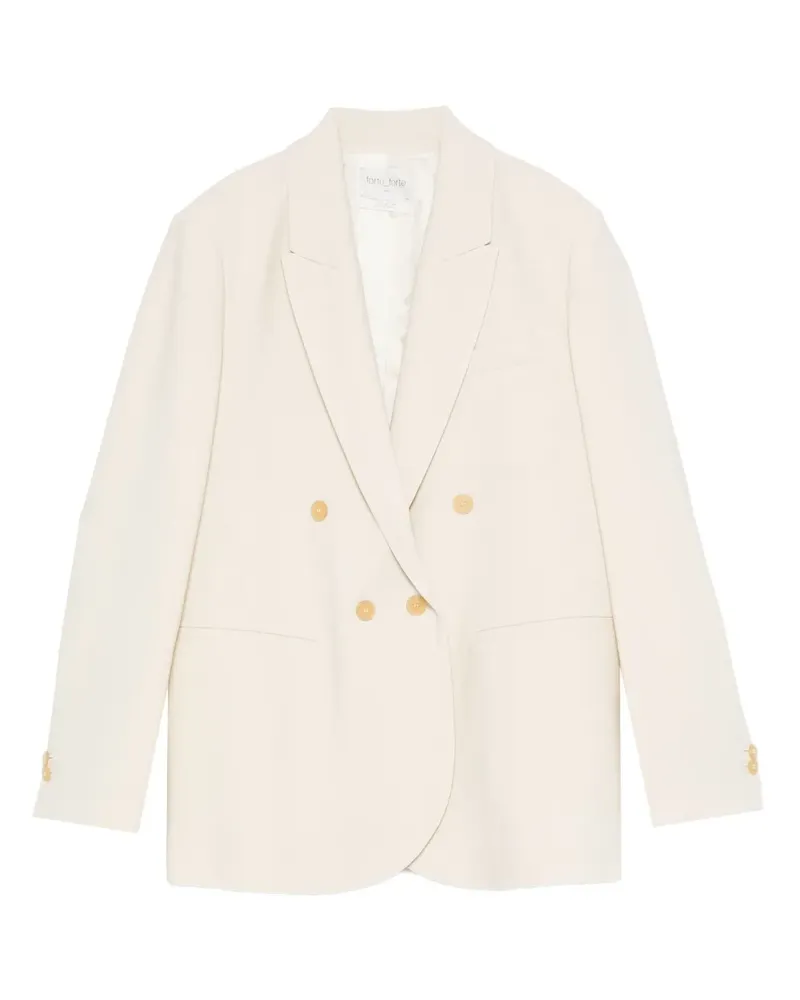 forte_forte Klassische Cabanjacke - Nude Nude