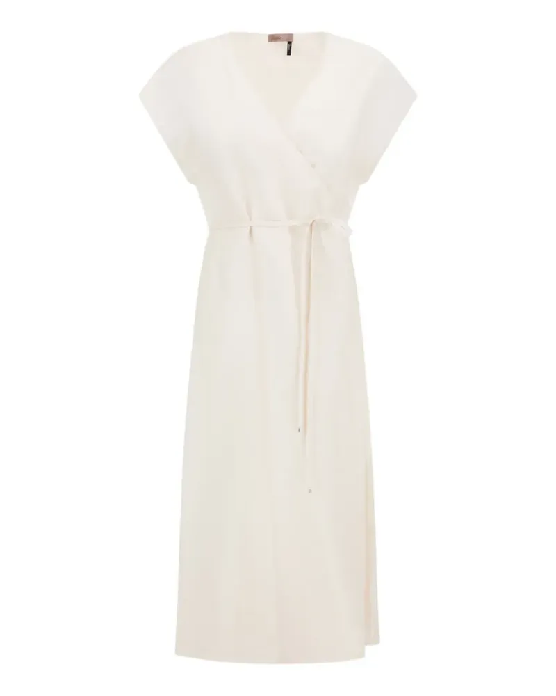 Herno wrap-style midi dress - Weiß Weiß