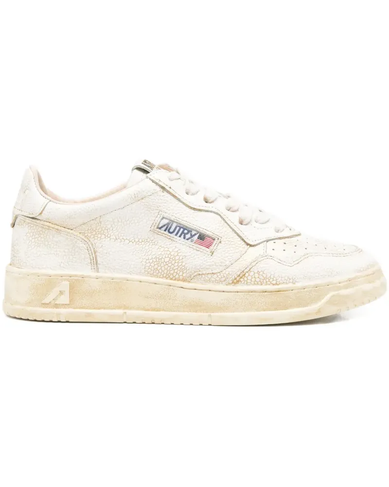 AUTRY Sneakers aus Leder - Nude Nude