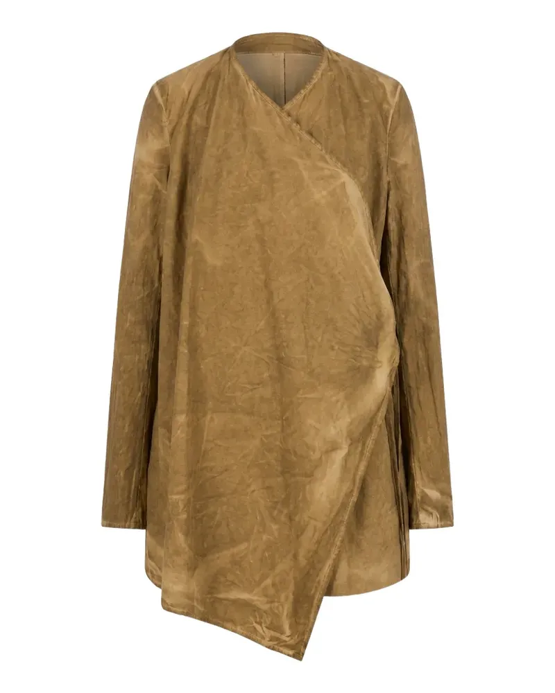 Uma Wang Kunto Wickeljacke - Braun Braun