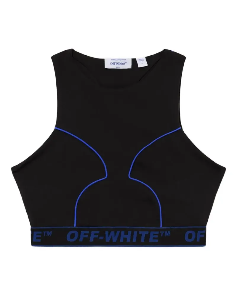 OFF-WHITE Logoband Lycra top - Schwarz Schwarz