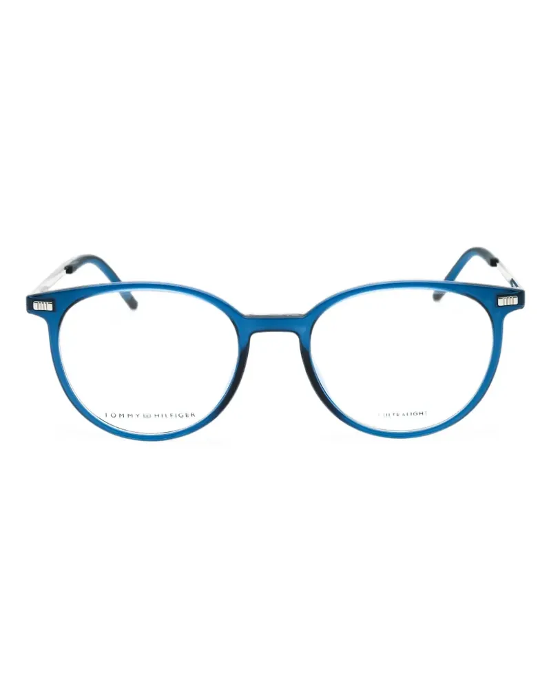 Tommy Hilfiger round-frame glasses - Blau Blau