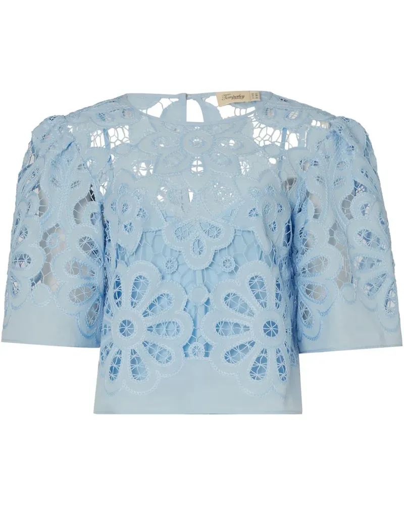 Temperley London Guinevere Oberteil - Blau Blau