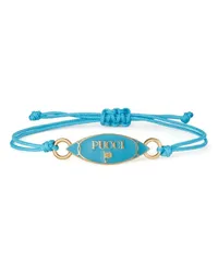 Emilio Pucci ng Kordelarmband Blau