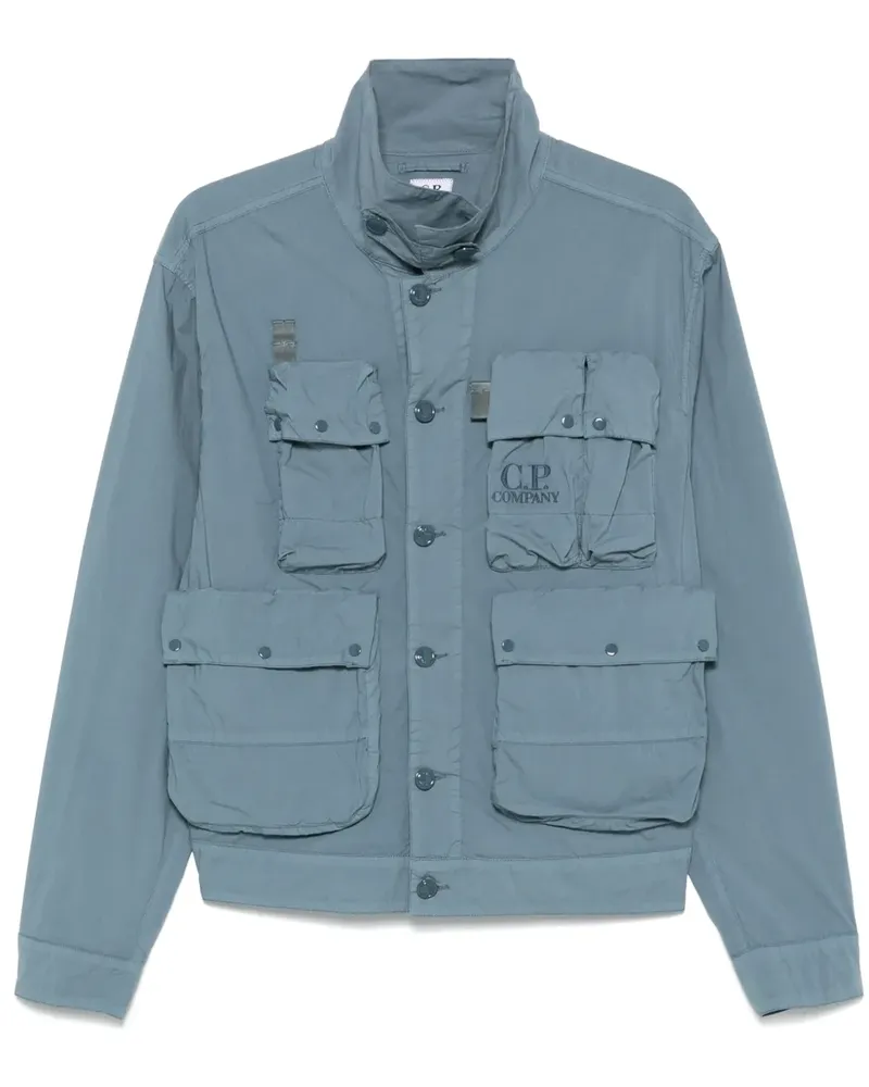 C.P. Company 50 Fili Jacke Blau