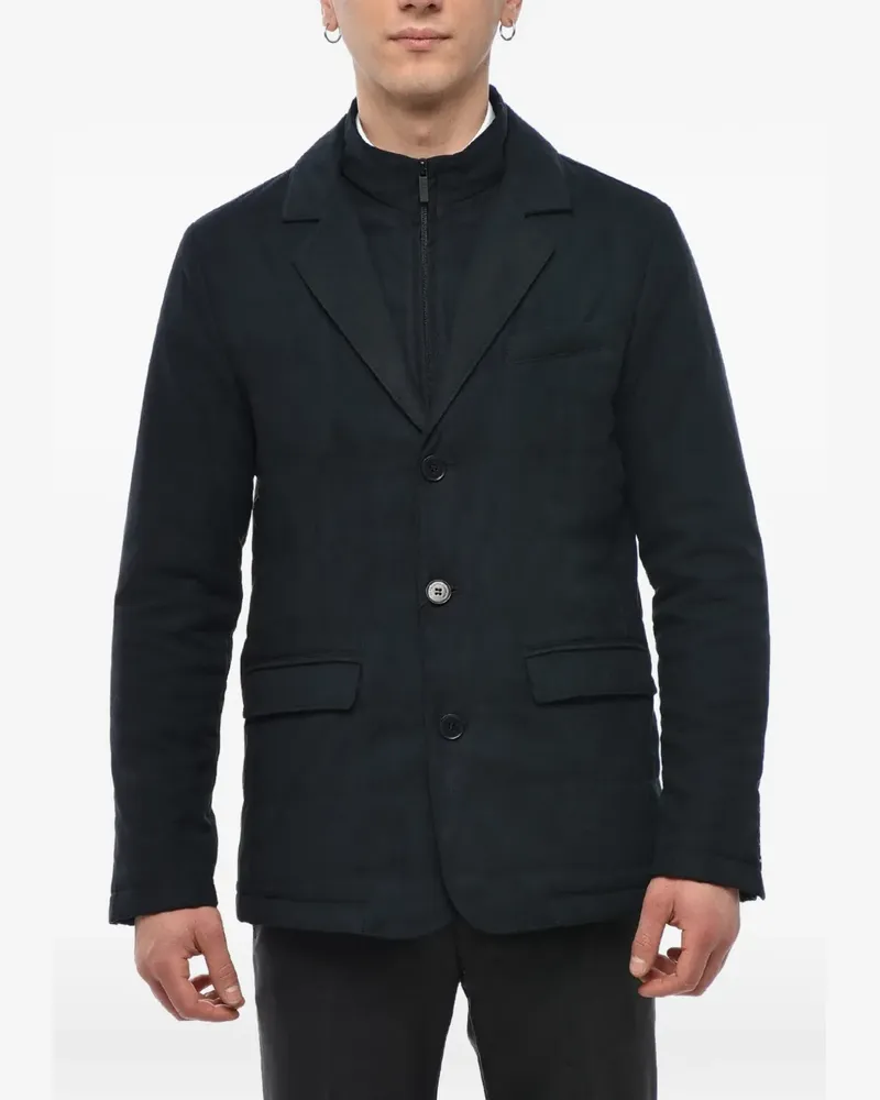 Corneliani quilted jacket - Blau Blau