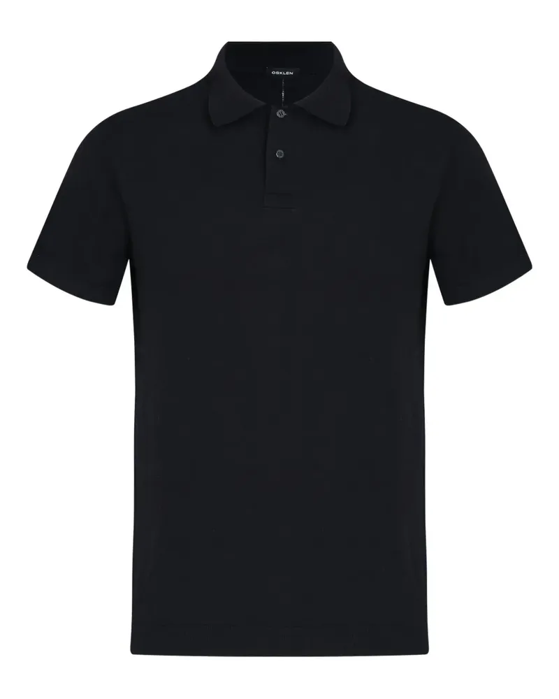 Osklen Classic Poloshirt - Schwarz Schwarz