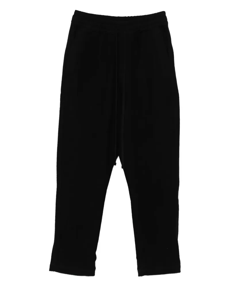 THOM KROM Hose mit Kordelzug - Schwarz Schwarz