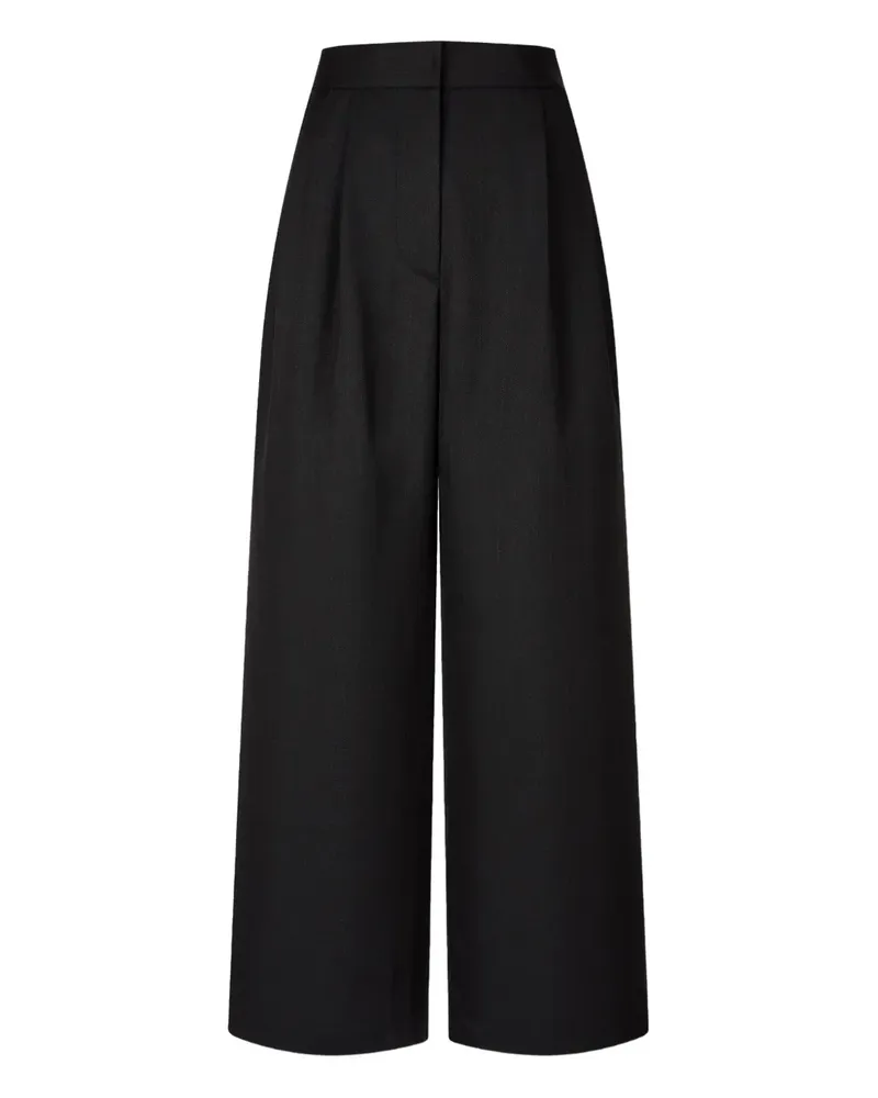 STUDIO TOMBOY Plissierte Hose - Schwarz Schwarz