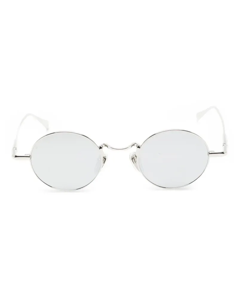 Chloé Sonnenbrille mit rundem Gestell - Silber Silber