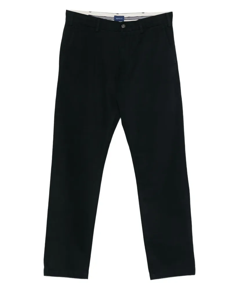 Gant Hose mit geradem Bein - Blau Blau