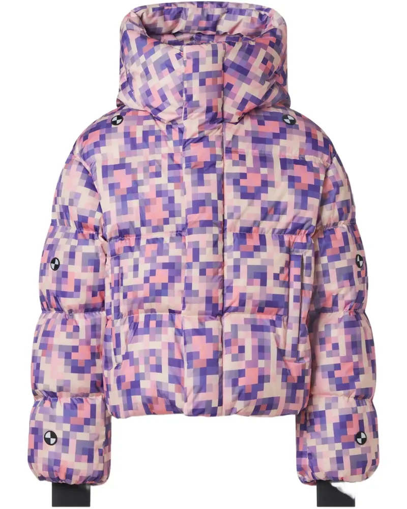 FUSALP x Crosby Studios Pixel Steppjacke - Rosa Rosa