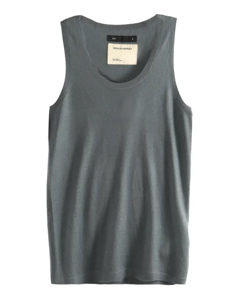 Frenckenberger round-neck tank top - Grau Grau