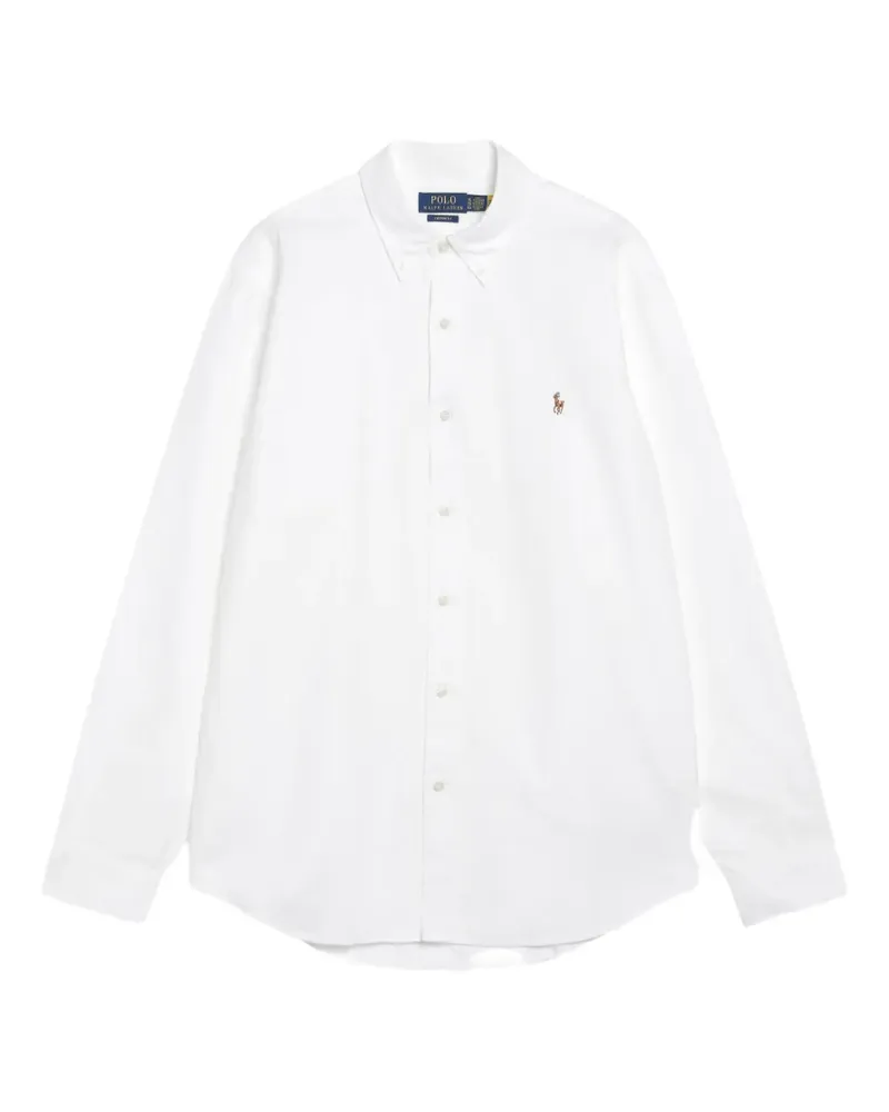 Ralph Lauren Button-down-Hemd mit Logo - Weiß Weiß