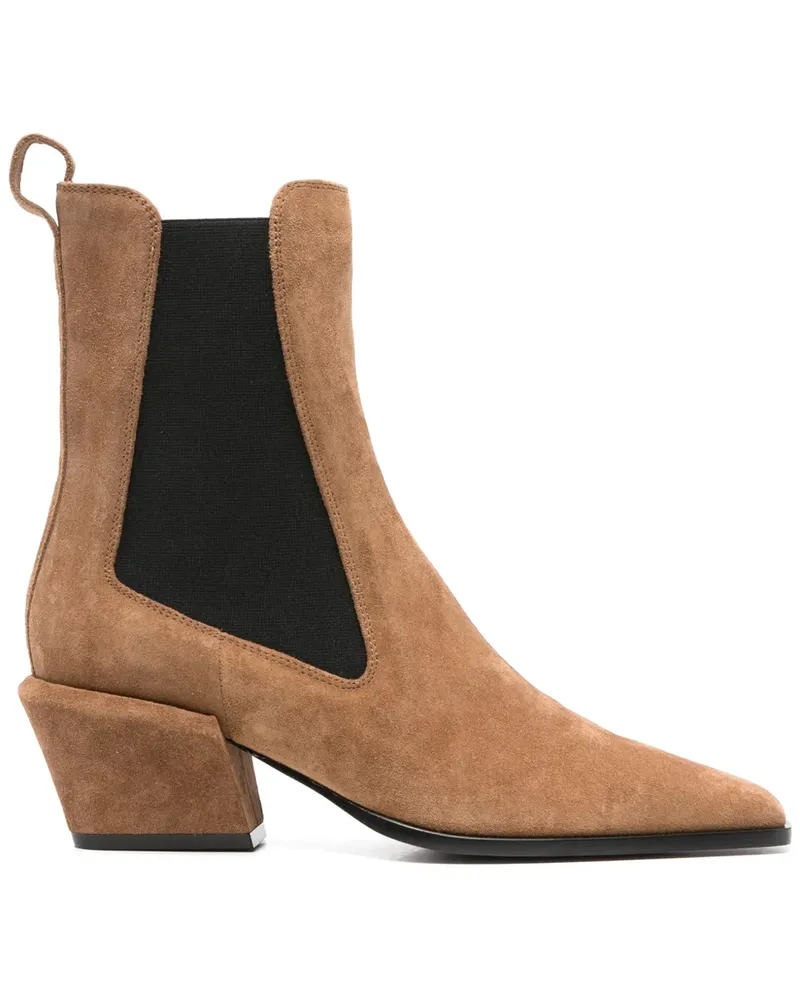Paris Texas Stiefeletten mit Absatz 60mm - Braun Braun