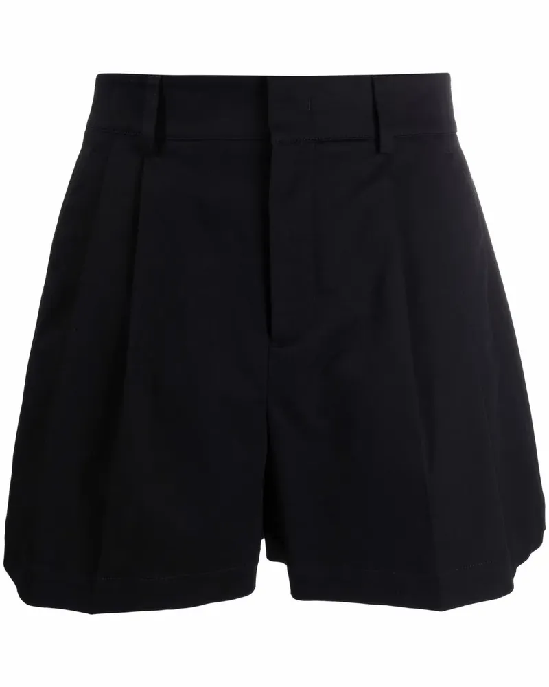 RED Valentino Shorts mit hohem Bund - Schwarz Schwarz