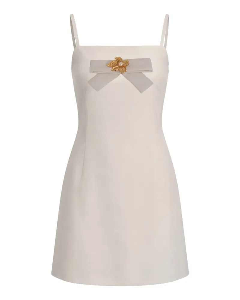 Dolce & Gabbana Kleid mit Schleife - White White