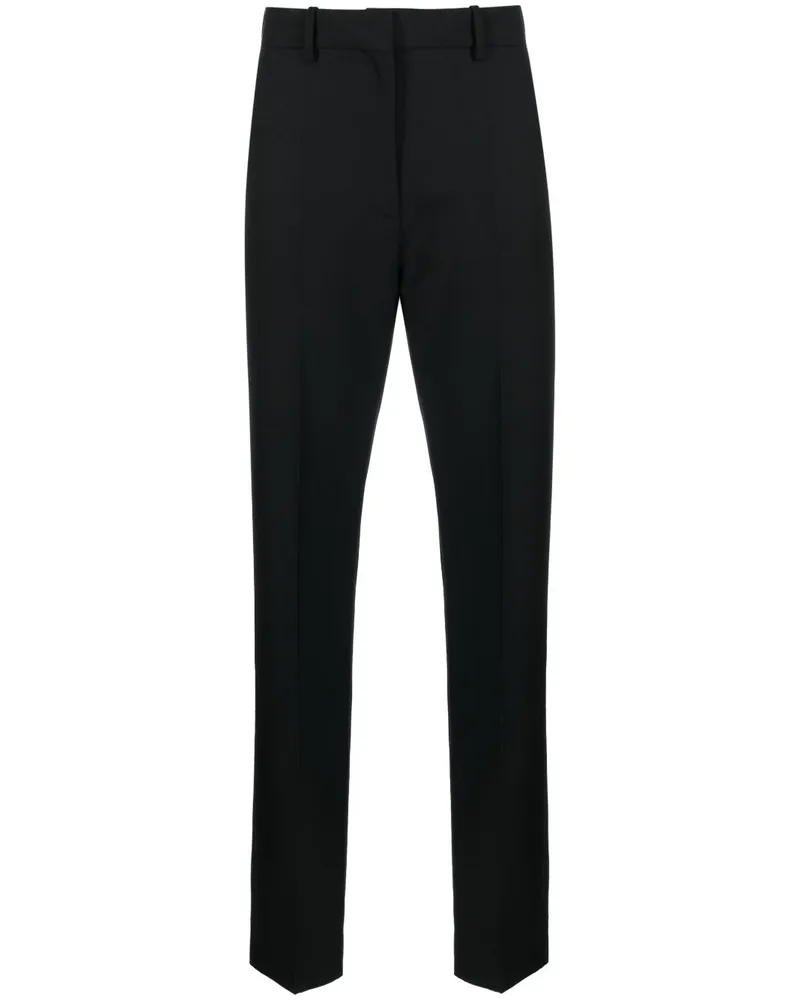 Totême Hose mit geradem Bein - Schwarz Schwarz