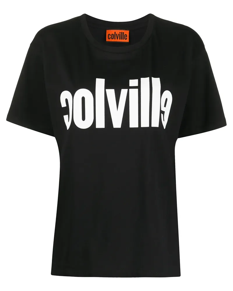 Colville T-Shirt mit Print - Schwarz Schwarz